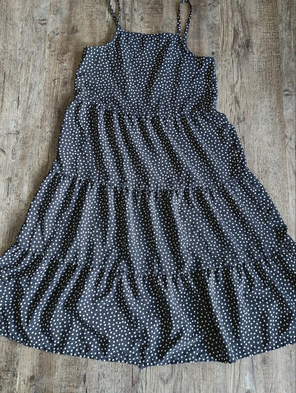 H&M Black and White Polka Dot Dress